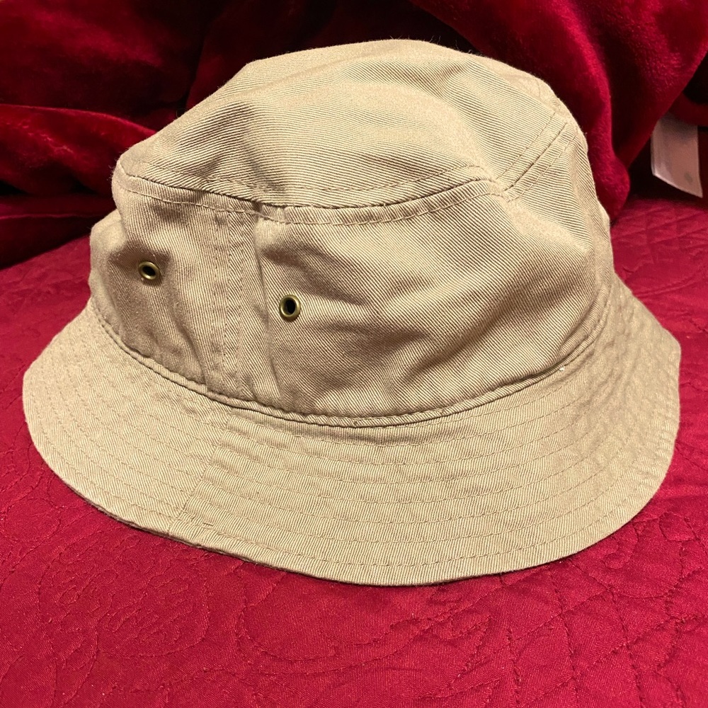 TAN BUCKET HAT | ONE SIZE FITS ALL
